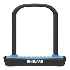 ONGUARD - Candado Seguridad en U para bicicleta Neon 8153-BLU