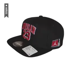 NIKE - Gorra Headwear Jordan Brand Niños-Negro