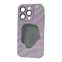 GENERICO - Estuche Case Metalizado Con Espejo Para iPhone 14 Pro