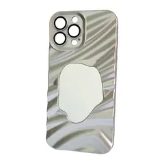 GENERICO - Estuche Case Para iPhone 13 Pro Max Metalizado Con Espejo