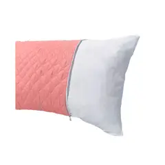 LENCICOL - Protector Almohada Acolchado 50cm70cm Rosa
