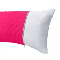 LENCICOL - Protector Almohada Acolchado 50cm70cm Fucsia