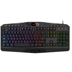 REDRAGON - Teclado Gamer K503A RGB Harpe Pro Macros Multimedia