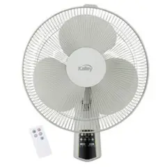 KALLEY - Ventilador de Pared Con Control Remoto 16 K-VPAR16C Blanco
