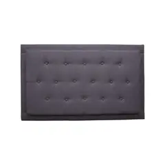 MUEBLES REM - Espaldar Kaser de colgar 200 Gris Osuro