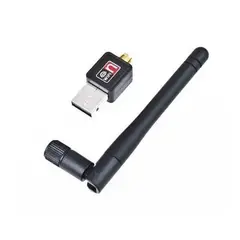 GENERICO - Antena Wifi Usb Tarjeta Red Inalámbrica Pc Tv box Portatil 1200MB