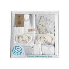 GENERICO - Brillo de Primer Día: Set Lurex de 7 Piezas Jaspe Marfil