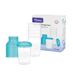 GENERICO - Setx6 Tarritos Vasos Almacenamiento Leche Materna 9onz