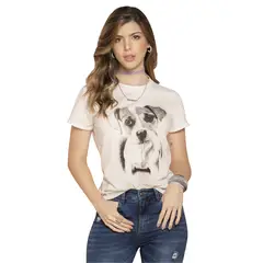 ATYPICAL - Camiseta Juvenil Marfil 91562