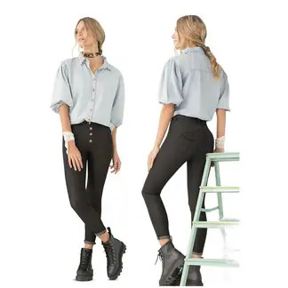 RUTTA - Camisa Mujer Azul Claro 77553