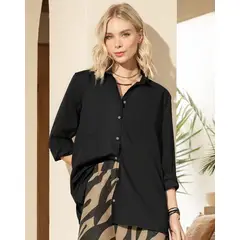 RUTTA - Camisa Mujer Negro 31537