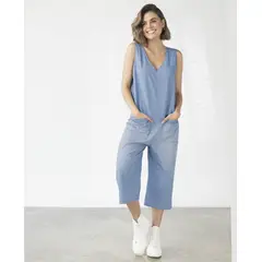 RUTTA - Enterizo Largo Mujer Azul Claro 2327