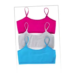 FORMAS INTIMAS - Top Paq X3 Infantil Multicolor FI 86859