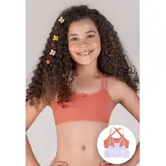 FORMAS INTIMAS - Top Paq X2 Infantil Mandarina FI 10005353