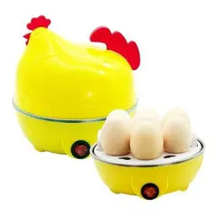 GENERICO - Máquina Hervidor Huevos Cocidos Vapor Gallina Color Amarillo