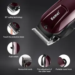 KEMEI - KM-2600 Maquina Peluqueria Cortapelos Profesional
