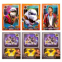 GENERICO - 150 Cartas de Juego Coleccionables Free Fire Card Game