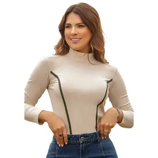 ATYPICAL - Camibuzo Mujer Beige 90616