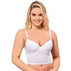 FORMAS INTIMAS - Corset Mujer Blanco FI 31513