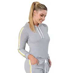 FORMAS INTIMAS - Buzo Mujer Gris FI 33590