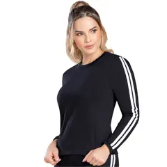 FORMAS INTIMAS - Buzo Mujer Negro FI 91627