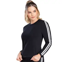 FORMAS INTIMAS - Buzo Mujer Negro FI 91627