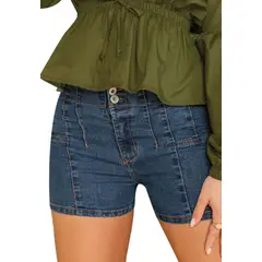 ATYPICAL - Short Mujer Azul 34753