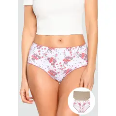 FORMAS INTIMAS - Panty Paq X2 Mujer Piel/Estampado FI 96471