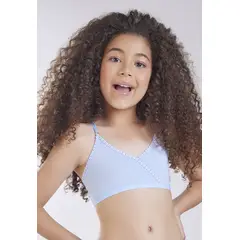 FORMAS INTIMAS - Top Infantil Azul Claro FI 8355