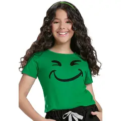 MARKETING PERSONAL - Camiseta Infantil Femenino Verde Mp 88958