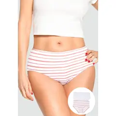 FORMAS INTIMAS - Panty Paq X2 Mujer Estampado FI 96471