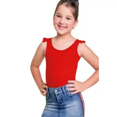 MARKETING PERSONAL - Body Infantil Mujer Rojo Marketing Personal