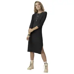 RUTTA - Vestido Largo Mujer Negro 77615