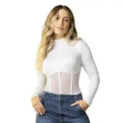 ATYPICAL - Body Mujer Blanco 7967