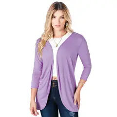 MARKETING PERSONAL - Cardigan Mujer Lila Mp 89021