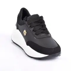 PRICE SHOES - Tenis Moda Mujeres 792JV002NEGRO