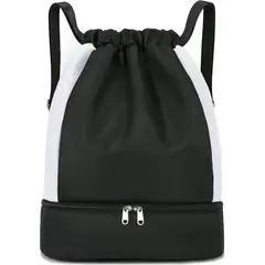 THE HOUSETRONICS - Bolso Deportivo En Tela Oxford Con Compartimiento Para zapatos