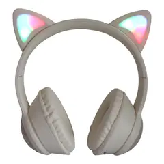 GENERICO - Auriculares LED de Orejas de Gato