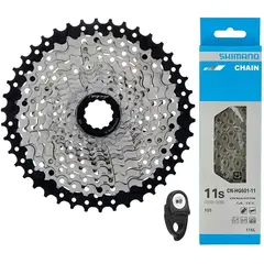 GW - Pacha cadenilla Shimano Bicicleta Cassette 11v11-42 Hg701