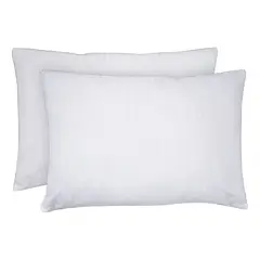 KAMUCHY - Almohadas Set X 2 Silver 70 X 50 Cm Color Blanco