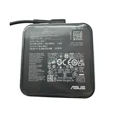 ASUS - Cargador Original 190v 342a 65w ¡no Es Réplica PIN CENTRAL