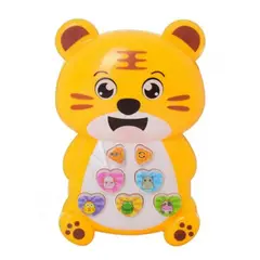 INFANTILES CAJUROMIX - Tigre Piano Bebe Infantil luces Y Sonidos