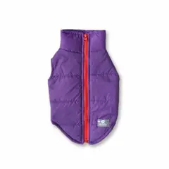 WAWAW - Chaleco para perro talla L morado cremallera