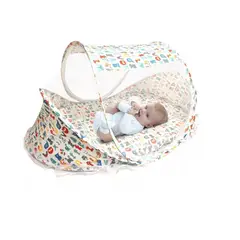 MUNDO BEBE - Toldillo Mosquitero Plegable Bebe Acolchado Niña Niño