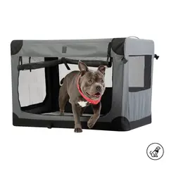 TOTTO - Guacal para Perro Pequeño Doggy S Gris