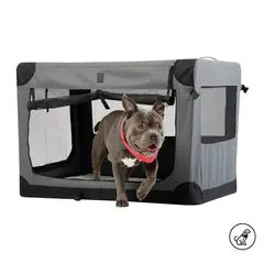 TOTTO - Guacal para Perro Grande Doggy L Gris