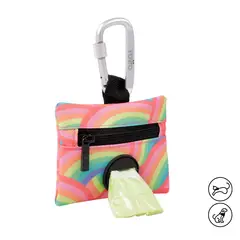 TOTTO - Dispensador de bolsas para perro Jaso Rosado