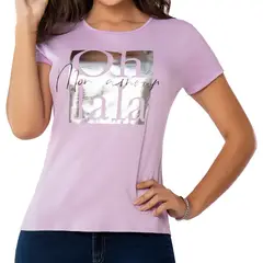 CROYDON - Camiseta Anay Lila para Mujer
