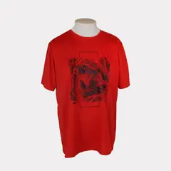 L Y H - Camiseta Para Hombre Rojo Marca L&H