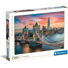 CLEMENTONI - Rompecabezas 1500 Piezas Adulto Londres Atardecer